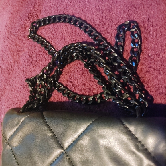 Badgely Mischka Stud Shoulder Bag - Picture 6 of 9